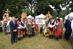 Delegacja Powiatu Radomskiego na Dożynkach Wojewódzich