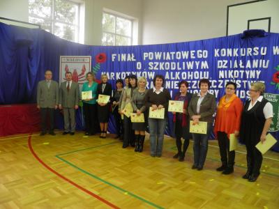 Podsumowanie konkursu o uzależnieniach - Zawady Stare...