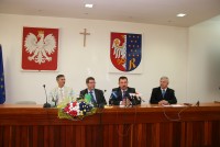 Konferencja prasowa starosty 2013 r.