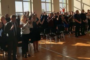 Sportowe wydarzenie profilaktyczne w MOW w Wierzbicy