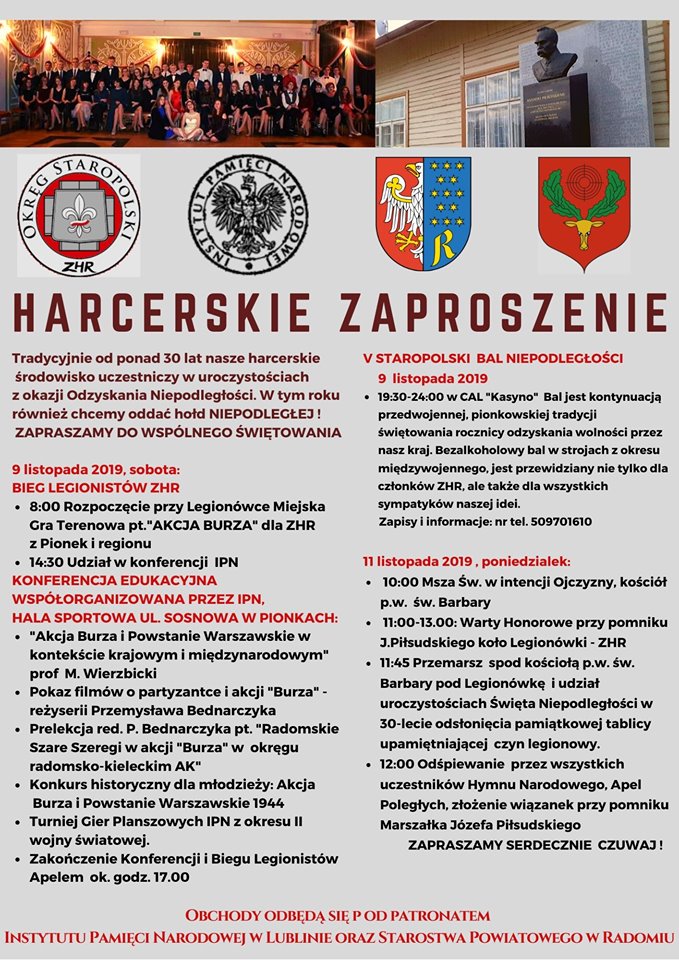 Narodowe Święto Niepodległości - Pionki