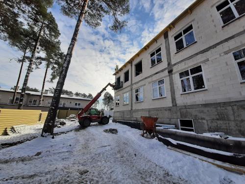 Budowa szpitala w Pionkach bez zakłóceń