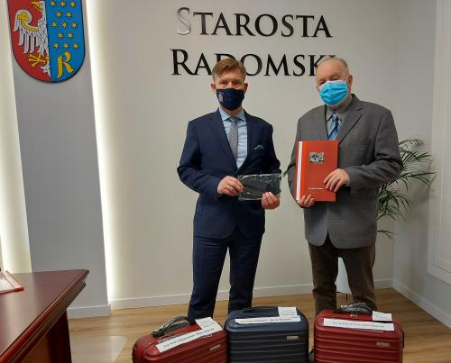 Dary dla Powiatu Radomskiego od Fundacji Wacława Ezechiela Długosza