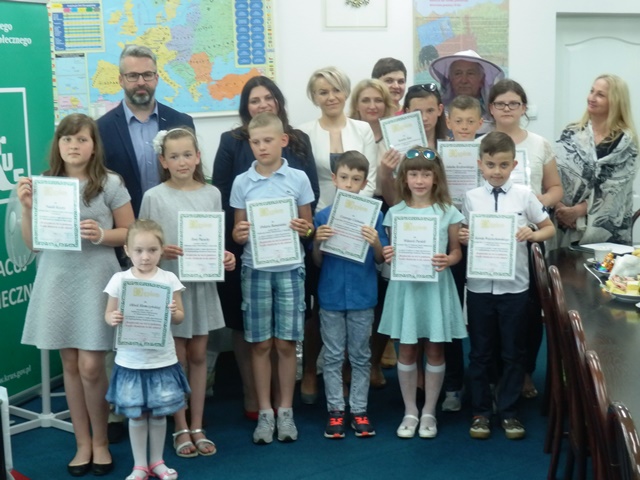 Nagrodzeni w konkursie plastycznym