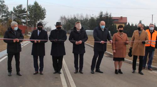 Nową drogą z Przytyka do Jedlińska