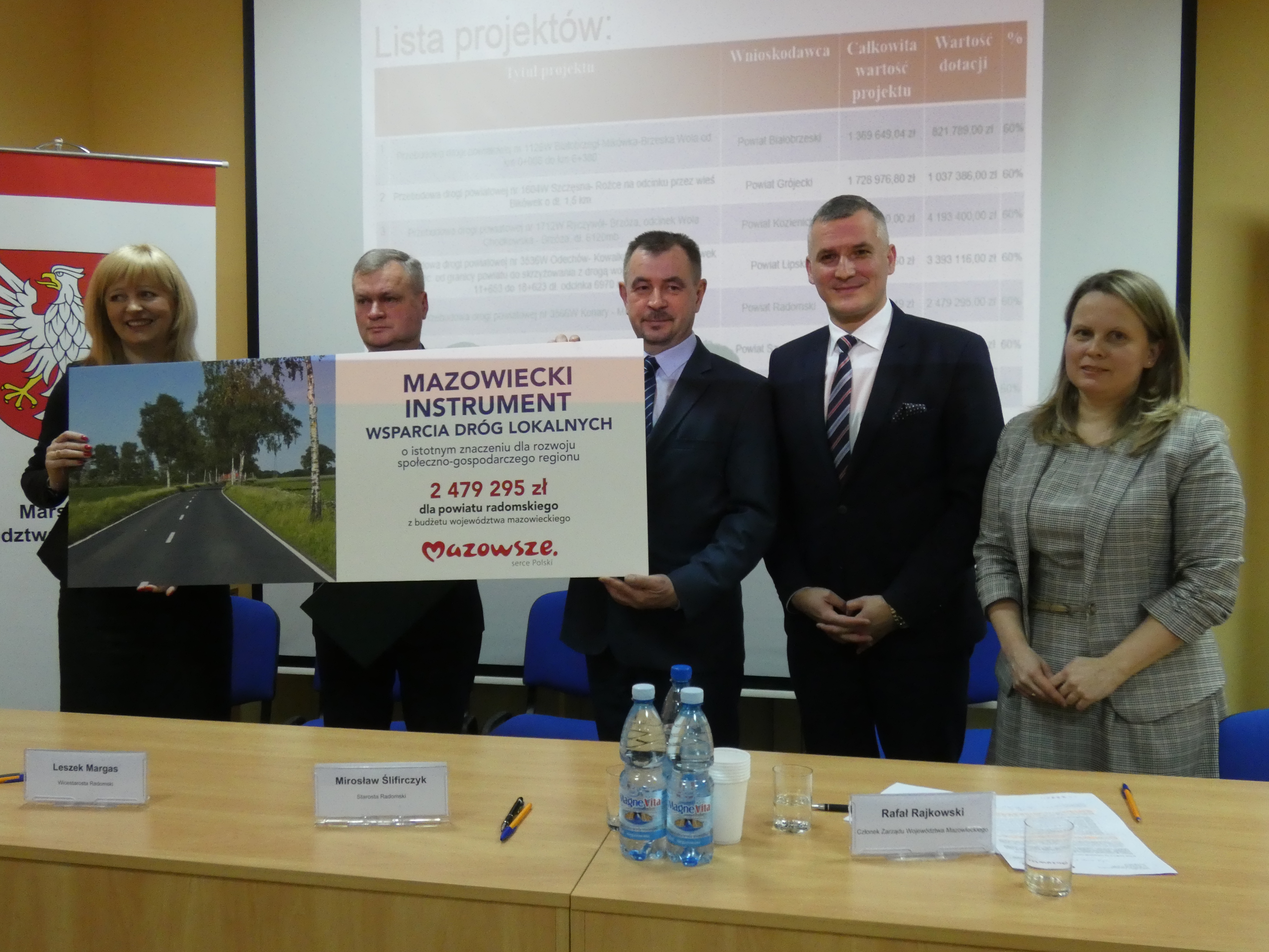 Pieniądze na drogi od marszałka