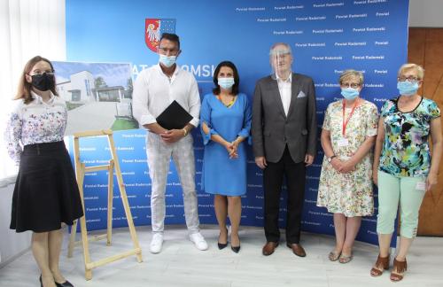 Podpisano umowę z wykonawcą nowego pawilonu szpitala w Pionkach