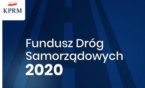 Powiat Radomski otrzymał prawie 23 miliony złotych z Funduszu Dróg Samorządowych 2020