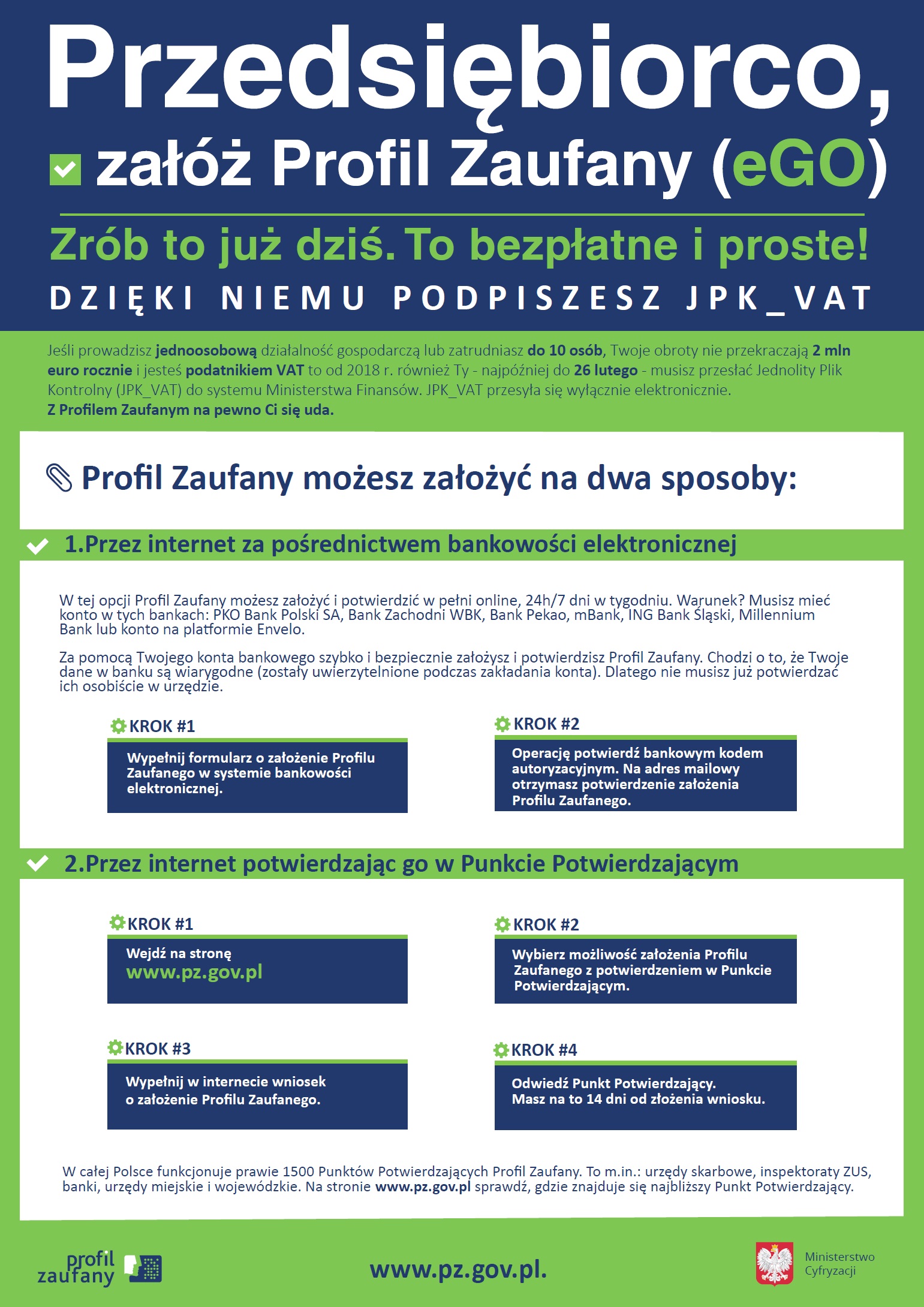 Przedsiębiorco, załóż Profil Zaufany
