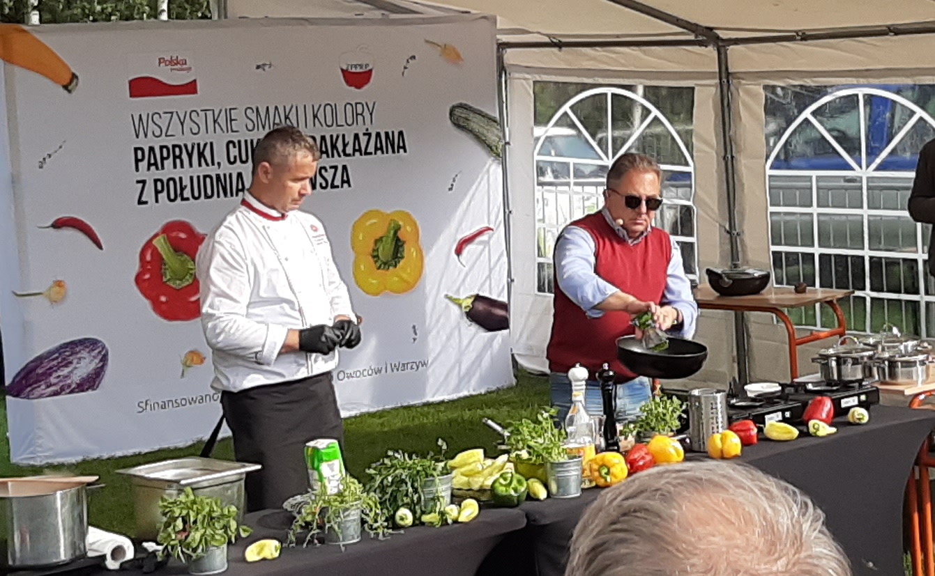 Robert Makłowicz odkrył powiat radomski podczas Wolanów Food Festival