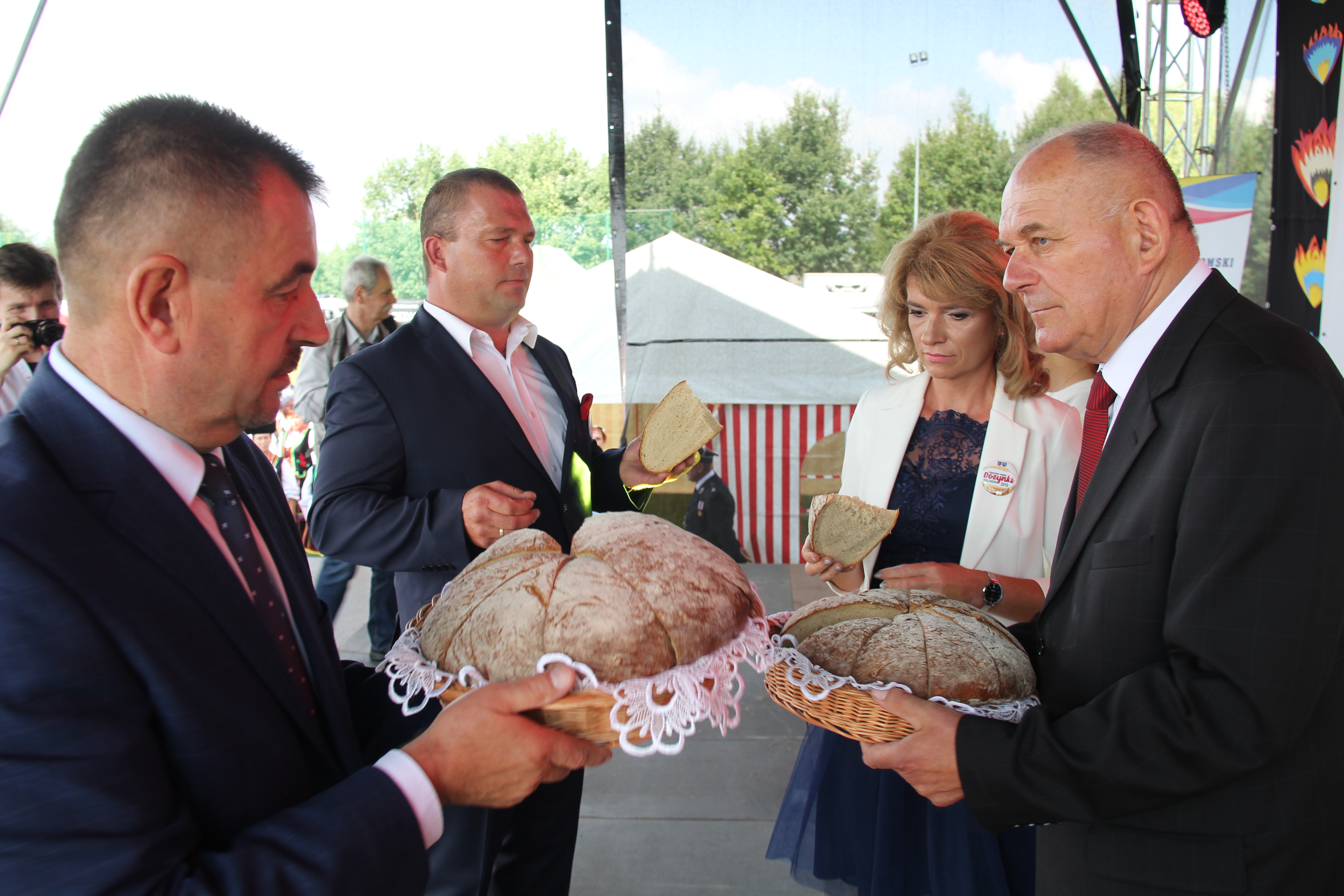 Rolnicy z powiatu podziękowali za plony