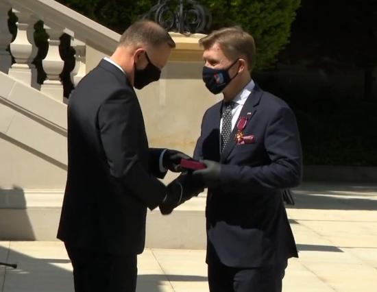 Starosta odznaczony przez Prezydenta RP