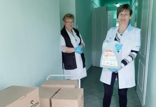 Szpitale powiatowe otrzymują pomoc i wsparcie